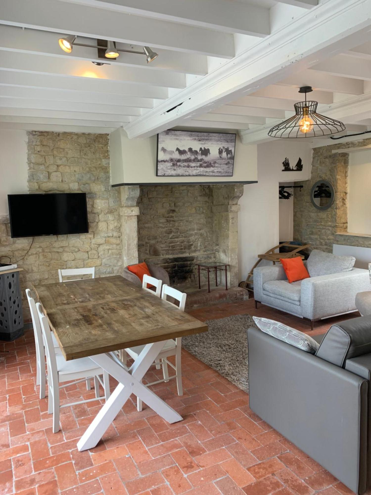 Comfortable House For 6 Guests In Saint-Come-Du-Mont Villa Dış mekan fotoğraf